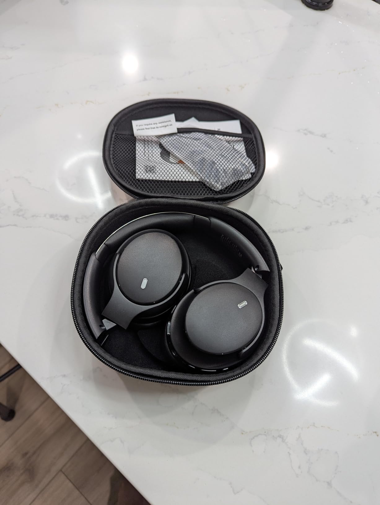 LEVN Hybrid Active Noise Cancelling Headphones, Wireless Headphones Bluetooth 5.4 with Transparent Mode, Hi-Res Audio, Deep Bass, 70H Playtime Over Ear Bluetooth Headset for Work/Travel/Home/Office Customer Review LEVN Hybrid Active Noise Cancelling Headphones, Wireless Headphones Bluetooth 5.4 with Transparent Mode, Hi-Res Audio, Deep Bass, 70H Playtime Over Ear Bluetooth Headset for Work/Travel/Home/Office - Customer Photo 2