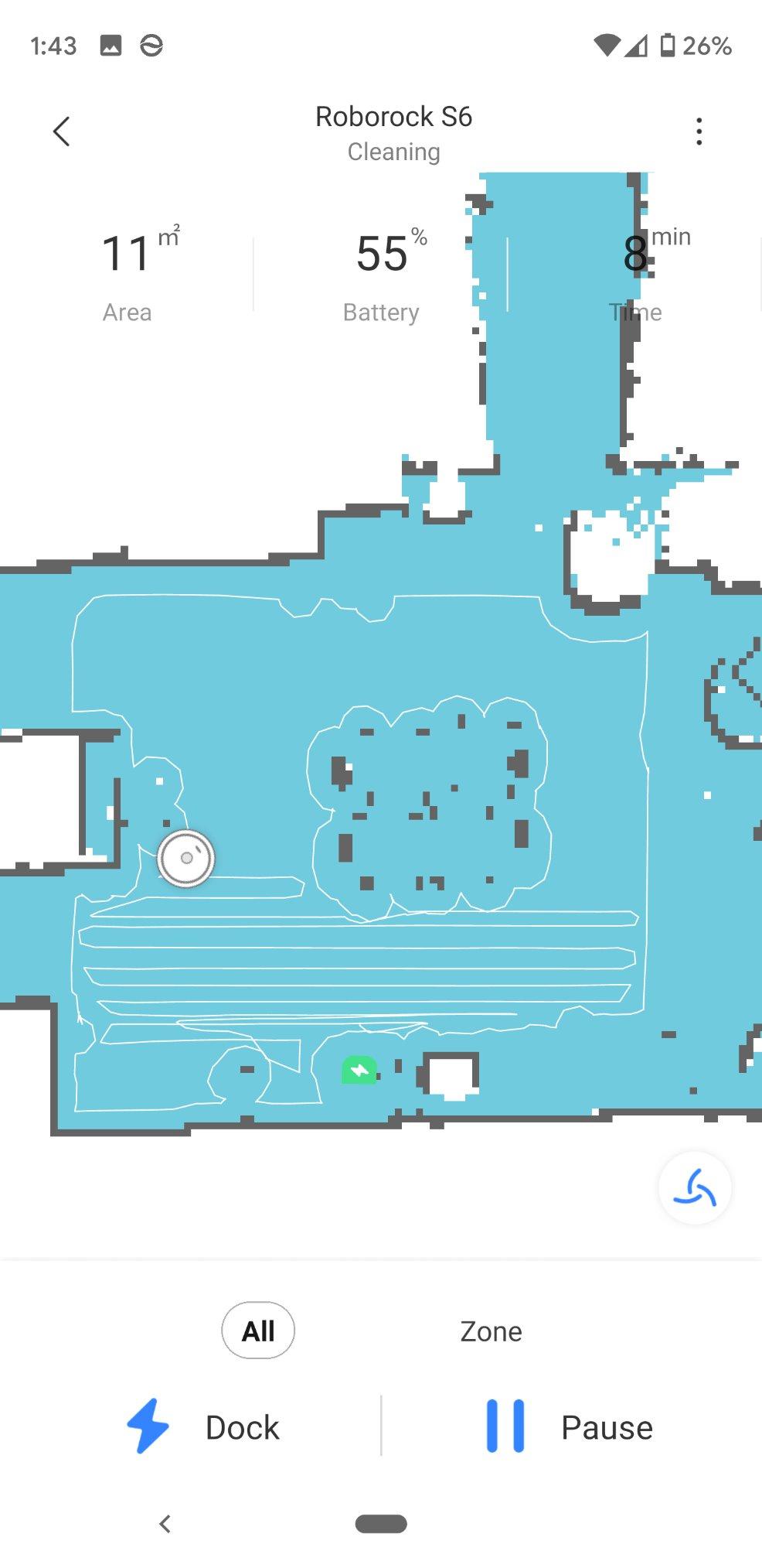 roborock Q7 L5 Robot Vacuum and Mop Combo, 8,000Pa Suction, Upgraded from Q5 Pro, Dual Anti-Tangle System, LiDAR Navigation, Multi-Level Mapping, Self-Charging Robotic Vacuum Cleaner, Black Customer Review roborock Q7 L5 Robot Vacuum and Mop Combo, 8,000Pa Suction, Upgraded from Q5 Pro, Dual Anti-Tangle System, LiDAR Navigation, Multi-Level Mapping, Self-Charging Robotic Vacuum Cleaner, Black - Customer Photo 1