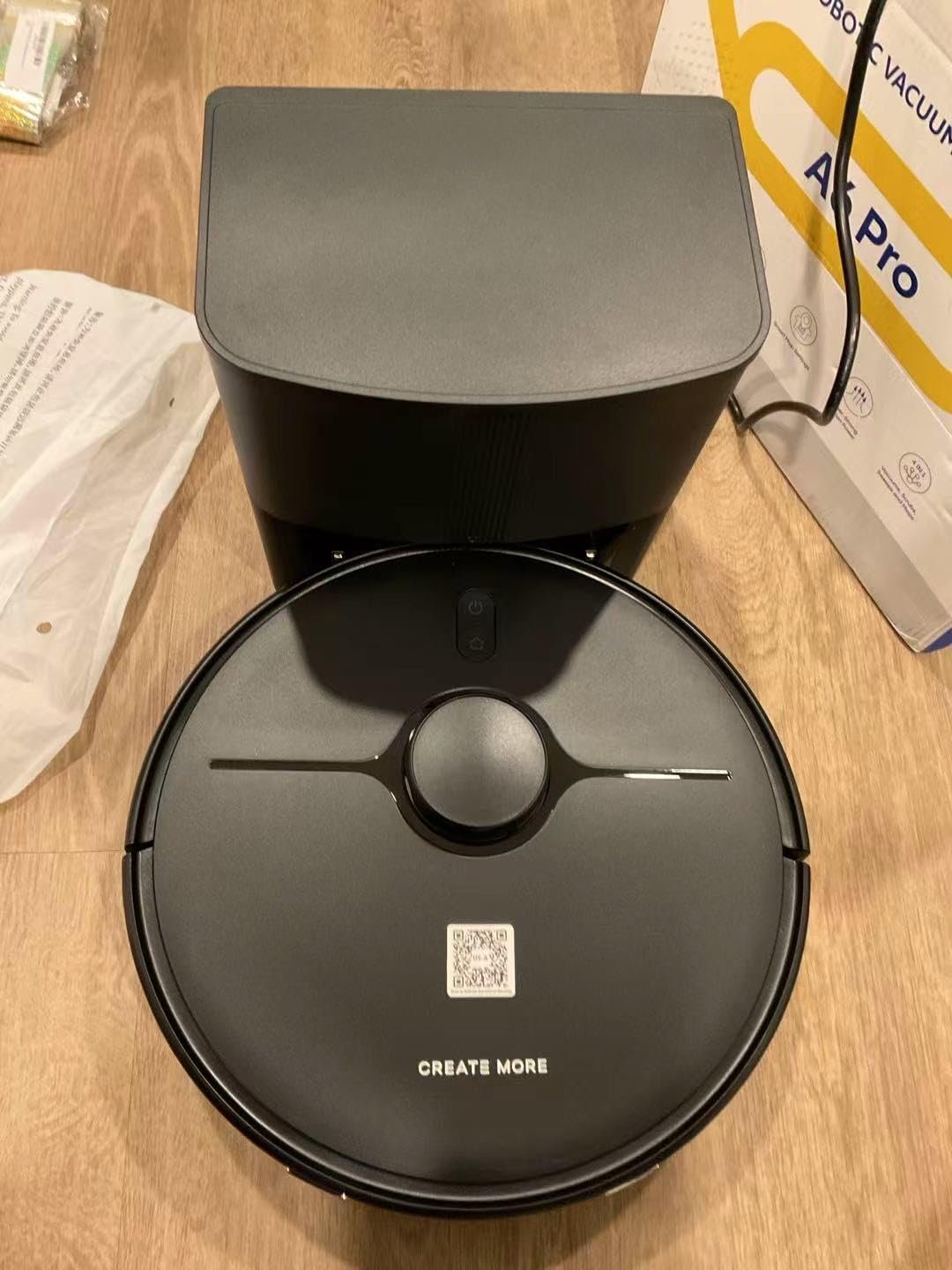 Robot Vacuum and Mop, Robot Vacuum Self Emptying with 5000Pa Suction, 3-in-1 LiDAR Navigation, Home Mapping, No-Go Zones, Up to 60 Days Hands Free Cleaning, Wi-Fi/App/Alexa, Hard Floors, Carpet Customer Review Robot Vacuum and Mop, Robot Vacuum Self Emptying with 5000Pa Suction, 3-in-1 LiDAR Navigation, Home Mapping, No-Go Zones, Up to 60 Days Hands Free Cleaning, Wi-Fi/App/Alexa, Hard Floors, Carpet - Customer Photo 1