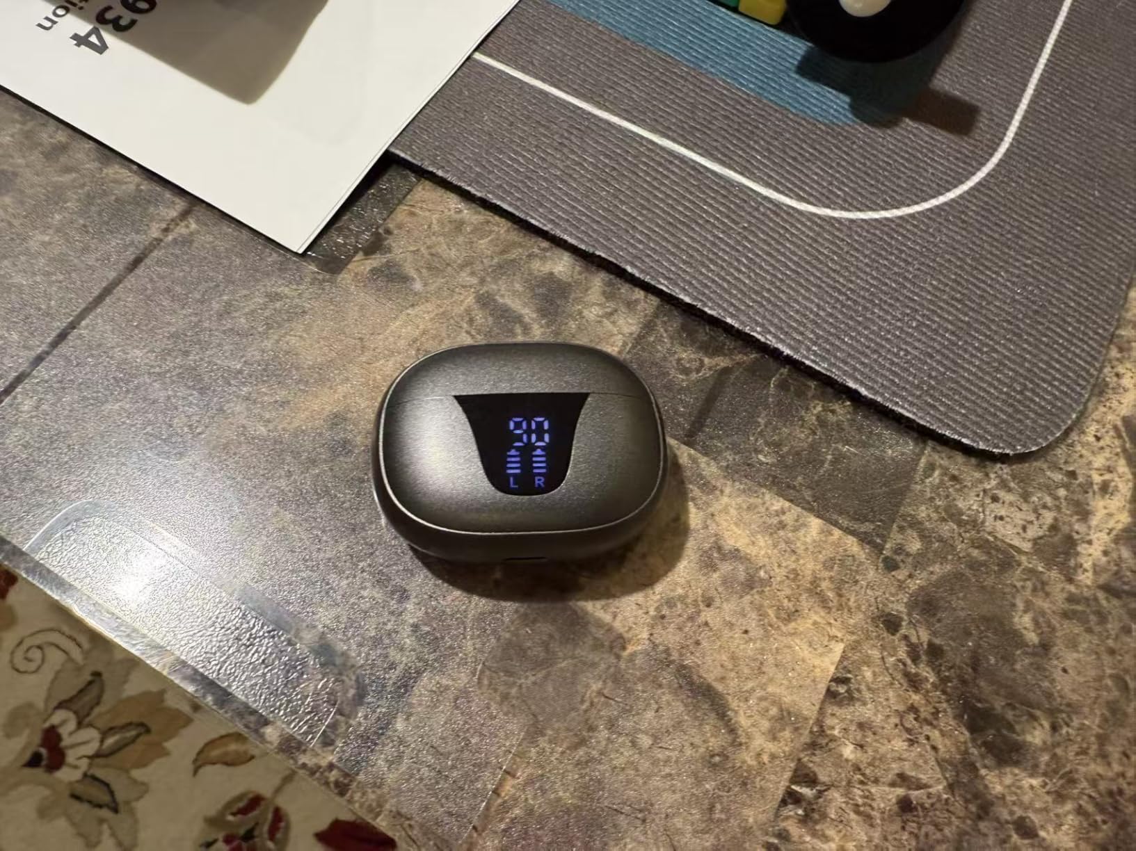 TTQ OTC Hearing Aids for Seniors with Bluetooth, Smart Noise Cancelling & 3-Level Volume, Fashionable and Trendy Rechargeable Hearing Aids for Hearing Loss - Customer Photo 1