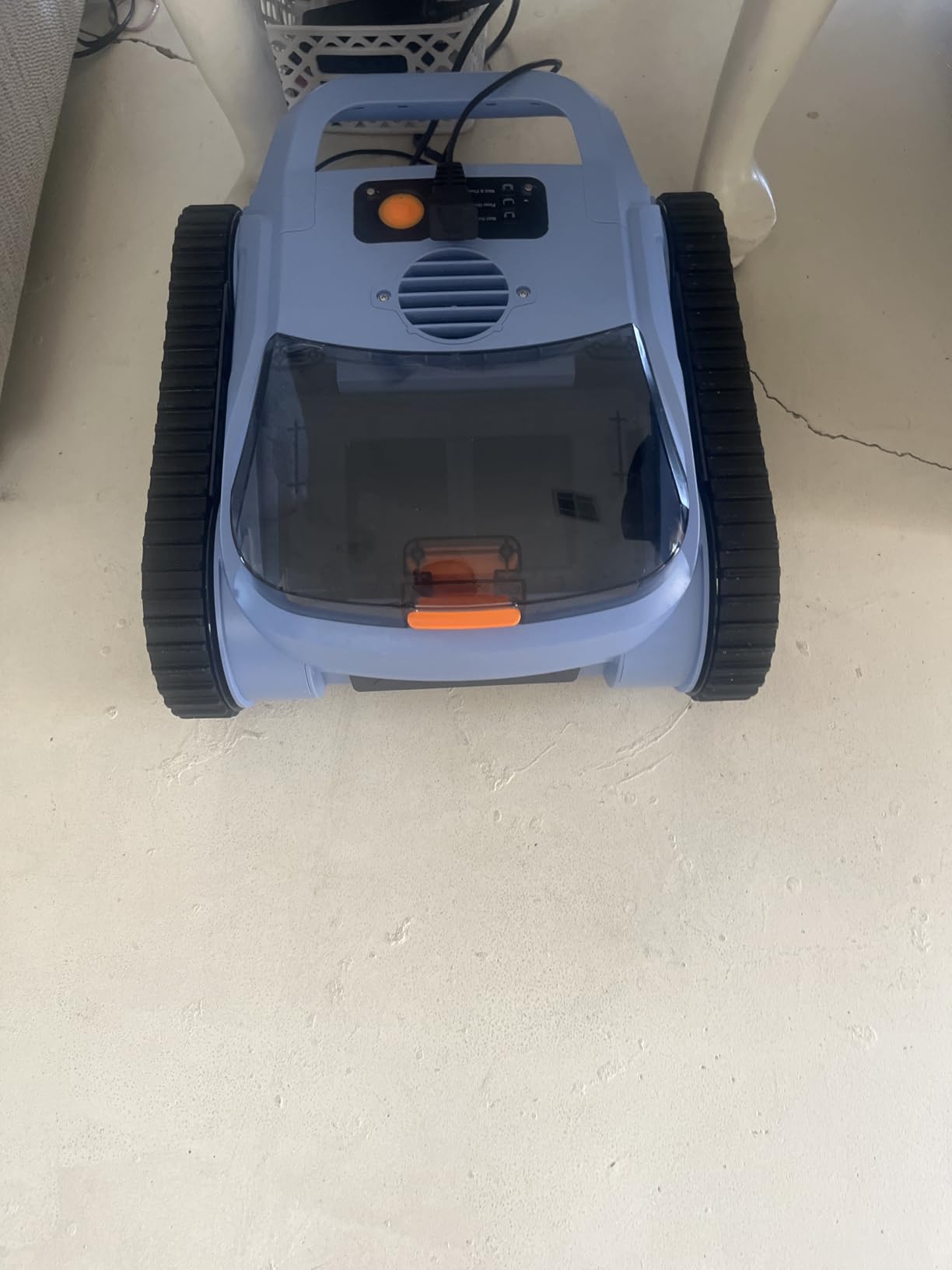 Hayward SharkVac Robotic Pool Cleaner Customer Review Hayward SharkVac Robotic Pool Cleaner - Customer Photo 1