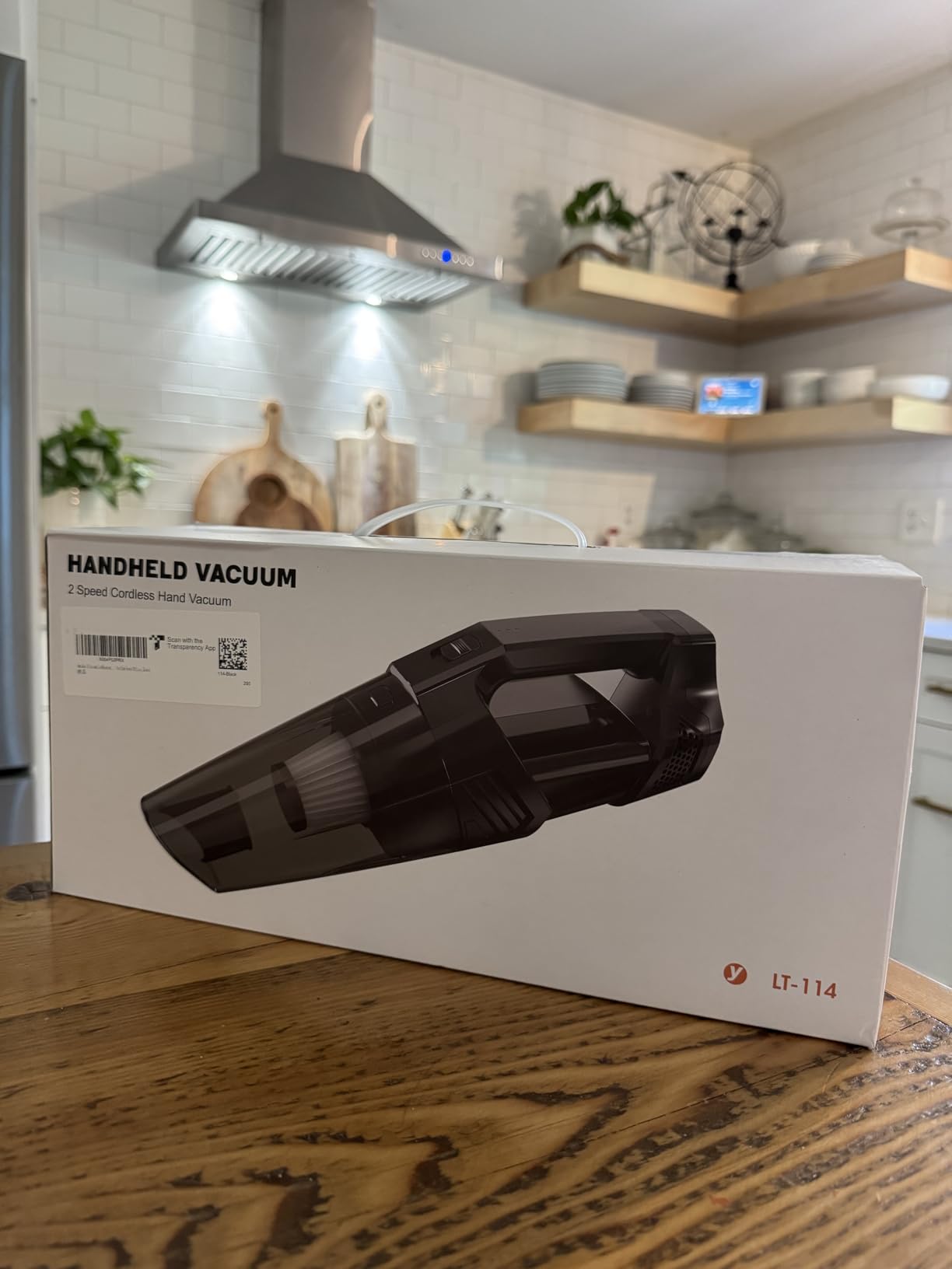 Blestan Handheld Vacuum Cordless Portable Car Vacuum with LED Light, High Power Suction, 3 in 1, Lightweight Rechargeable Hand Vacuum, Hand Held Vacuum Cleaner for Car Home Office, Pet Hair, Black customer photo 1