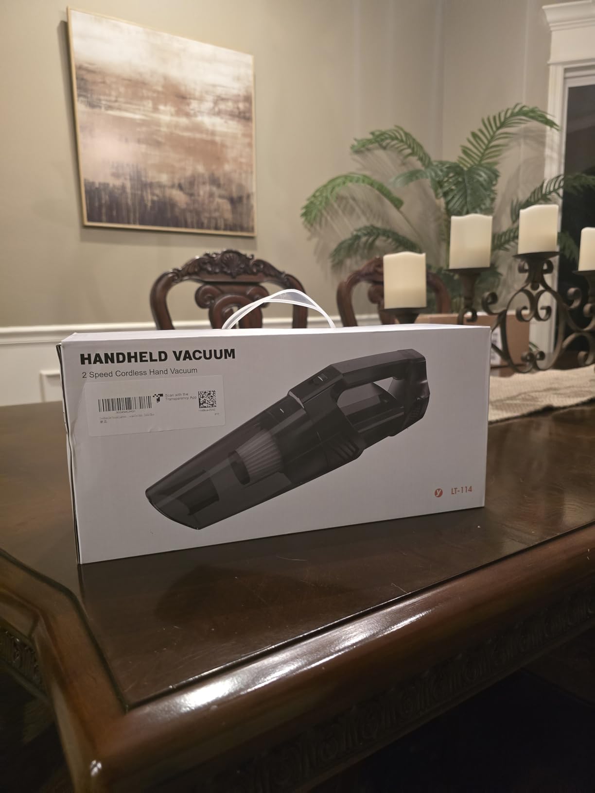 Cordless Car Vacuum Lightweight High Power Handheld Vacuum Cleaner with LED Light, Hand Vacuum for Car Home Office and Pet Hair, BlackBlue Customer Review Cordless Car Vacuum Lightweight High Power Handheld Vacuum Cleaner with LED Light, Hand Vacuum for Car Home Office and Pet Hair, BlackBlue - Customer Photo 1