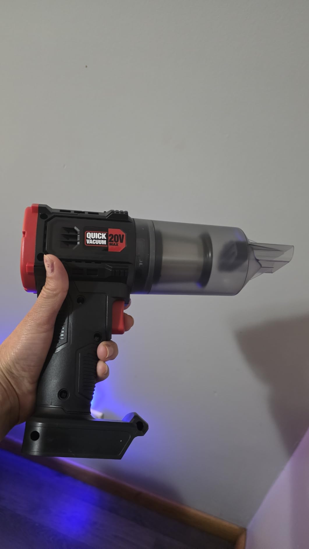 Car Vacuum Cordless, 35000PA Strong Suction Handheld Vacuum with 2 Detachable Batteries, 60Min Runtime Portable Vacuum Cleaner for Car Detailing, Pet Hair, Home Couch & Office, 350ML XL Dust Cup customer photo 1