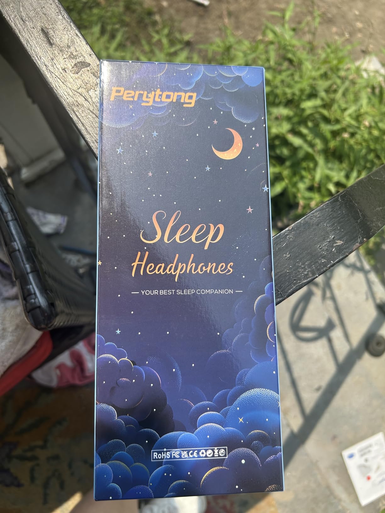 Perytong Sleep Headphones Bluetooth Headband Over On Ear Bluetooth 5.4 Sleeping Earbuds Earphones, Wireless Headphones for Side Sleepers Men Women Sports, Insomnia, Yoga, Air Travel, Meditation Customer Review Perytong Sleep Headphones Bluetooth Headband Over On Ear Bluetooth 5.4 Sleeping Earbuds Earphones, Wireless Headphones for Side Sleepers Men Women Sports, Insomnia, Yoga, Air Travel, Meditation - Customer Photo 2