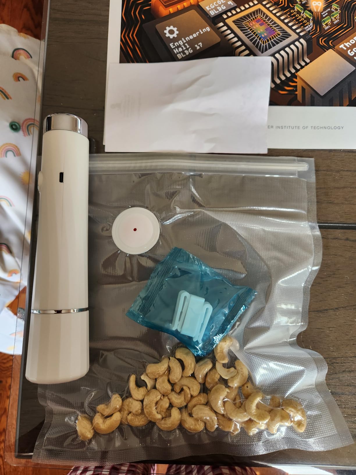 Vacuum Sealer For Food (Compact Vacuum Sealers+ 40 Reusable Vacuum Bags), Powerful Handheld Vacuum Sealer for 10X Preservation & Fresh - Customer Photo 3