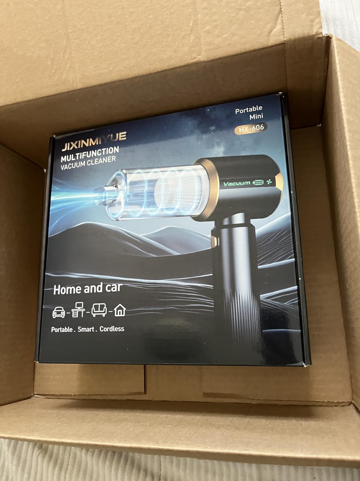 JIXINMIYUE 16000Pa Car Vacuum with Brushless Motor - Customer Photo 1