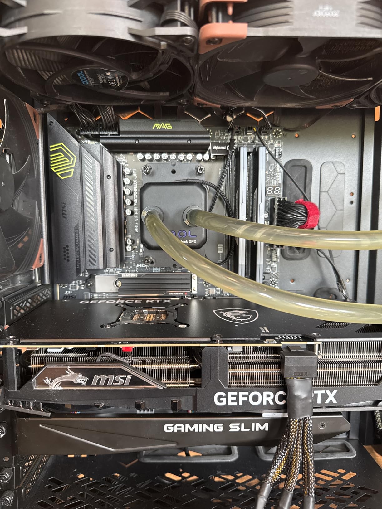 MICRO CENTER AMD Ryzen 9 9950X CPU Processor with MSI PRO X870E-P WiFi Motherboard Customer Review MICRO CENTER AMD Ryzen 9 9950X CPU Processor with MSI PRO X870E-P WiFi Motherboard - Customer Photo 1