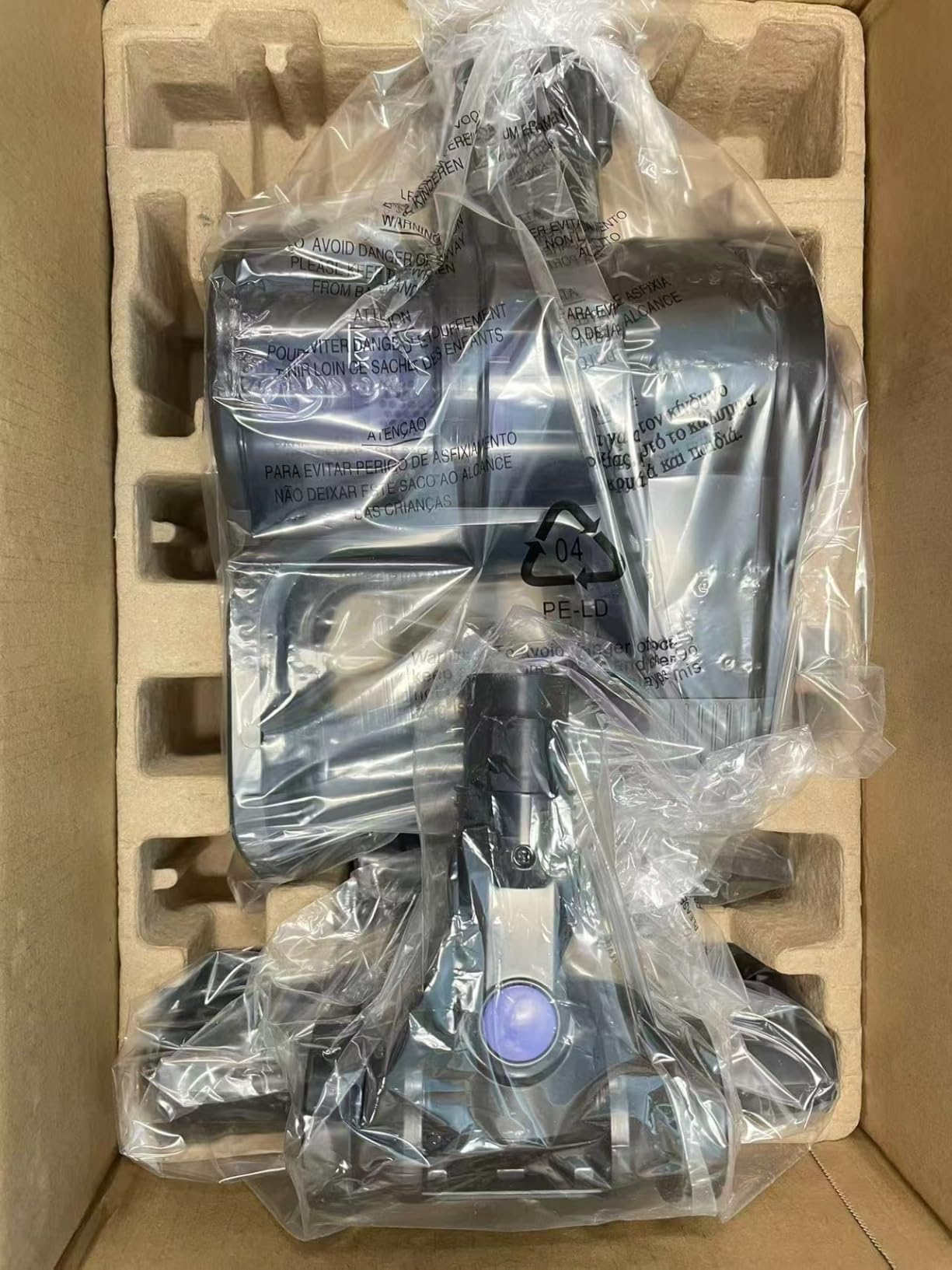 DEVOAC Cordless Vacuum Cleaner, Ultra-Lightweight Stick Vacuum, 2200mAh Battery Up to 40mins Runtime, 6 in 1 Powerful Handheld Vacuum for Home Hard Floor Carpet Pet Hair (Sea Blue) - Customer Photo 2