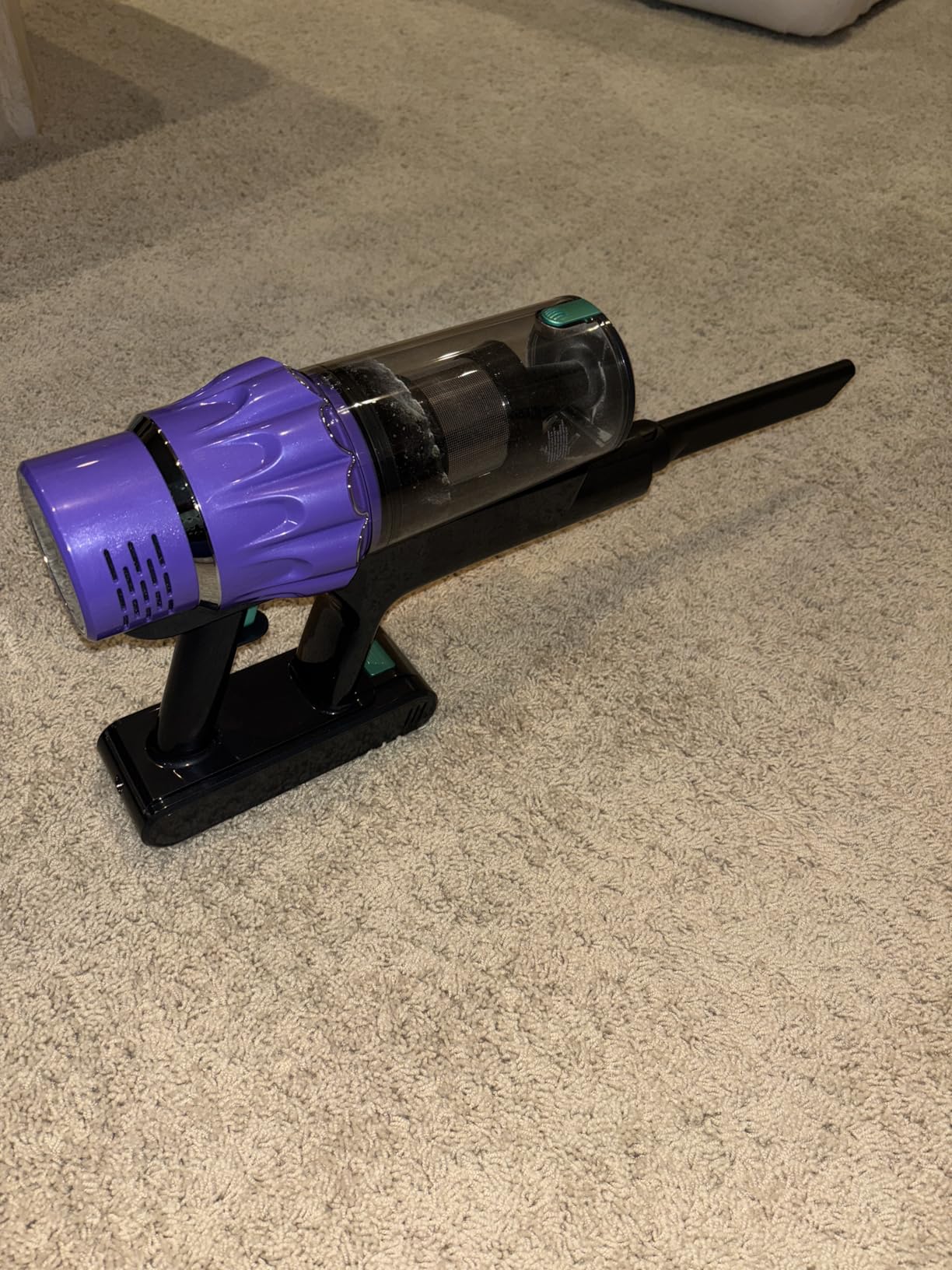 Cordless Vacuum Cleaner, 50KPA/70Mins Vacuum Cleaners for Home with Auto Dust Detection/LED Touch Display, Stick Vacuum Cordless Rechargeable, Pet Vacuum for Pet Hair,Hardwood Floor,Carpet - Customer Photo 2