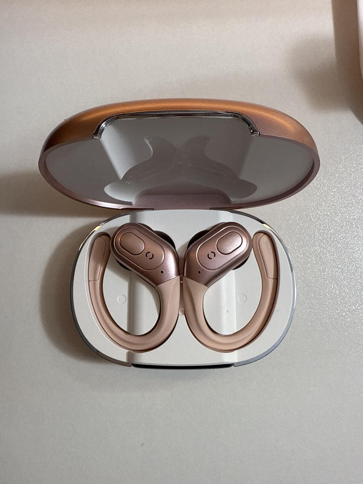 occiam Active Noise Cancelling Ear Buds Bluetooth Headphones Wireless Earbuds 90Hrs Playback Stereo Bass Earphones with Over-Ear Hooks IPX7 Waterproof Earbud for Sports Running Gym Workout Black Customer Review occiam Active Noise Cancelling Ear Buds Bluetooth Headphones Wireless Earbuds 90Hrs Playback Stereo Bass Earphones with Over-Ear Hooks IPX7 Waterproof Earbud for Sports Running Gym Workout Black - Customer Photo 2