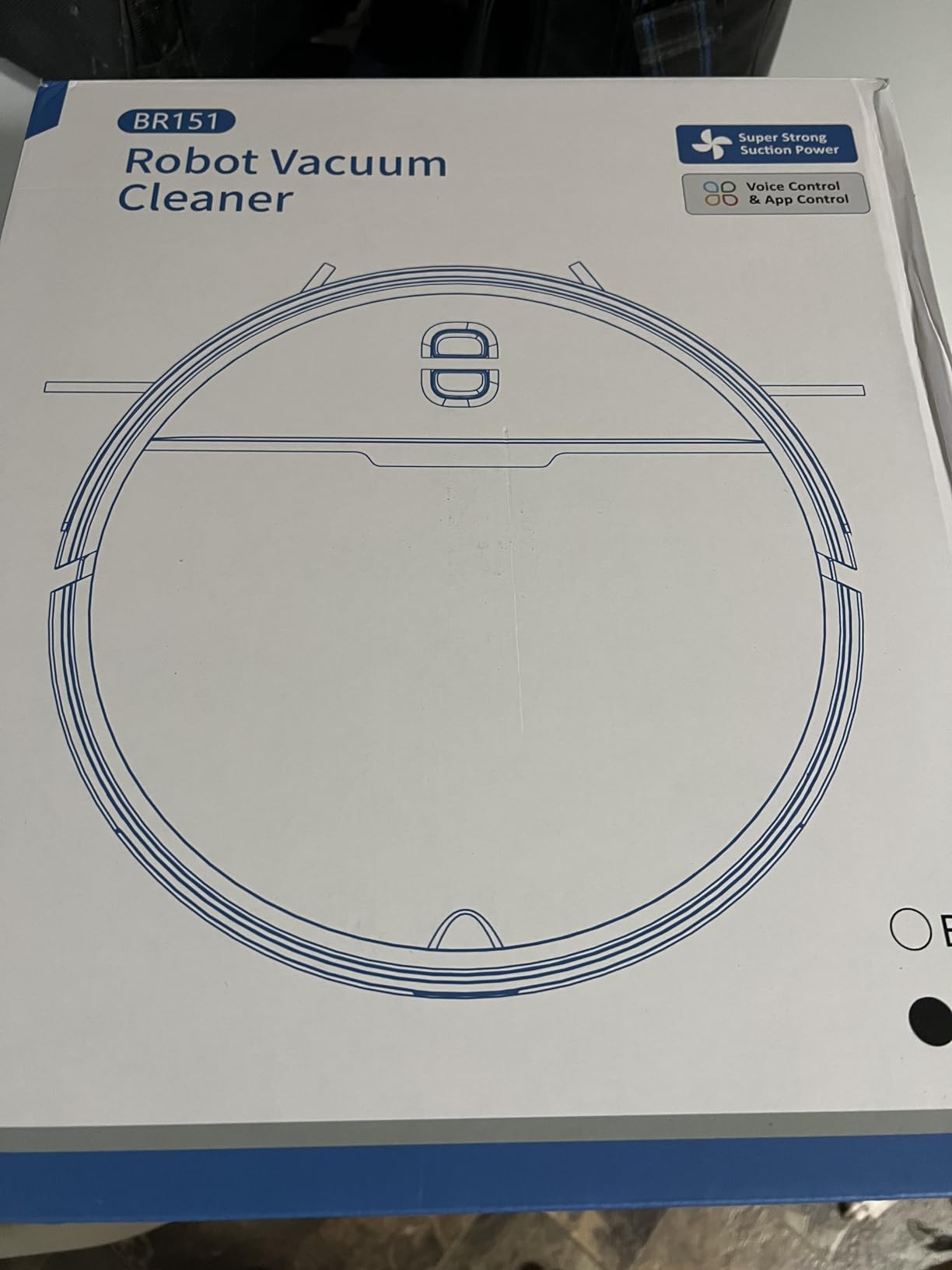 Robot Vacuum and Mop Combo with APP/Voice/Remote Control, 2 in 1 Vacuuming & Mopping Robot, Schedule, Strong Suction, Tangle-Free, Slim & Quiet, for Homes with Pets, Low Pile Carpet & Hard Floors Customer Review Robot Vacuum and Mop Combo with APP/Voice/Remote Control, 2 in 1 Vacuuming & Mopping Robot, Schedule, Strong Suction, Tangle-Free, Slim & Quiet, for Homes with Pets, Low Pile Carpet & Hard Floors - Customer Photo 1