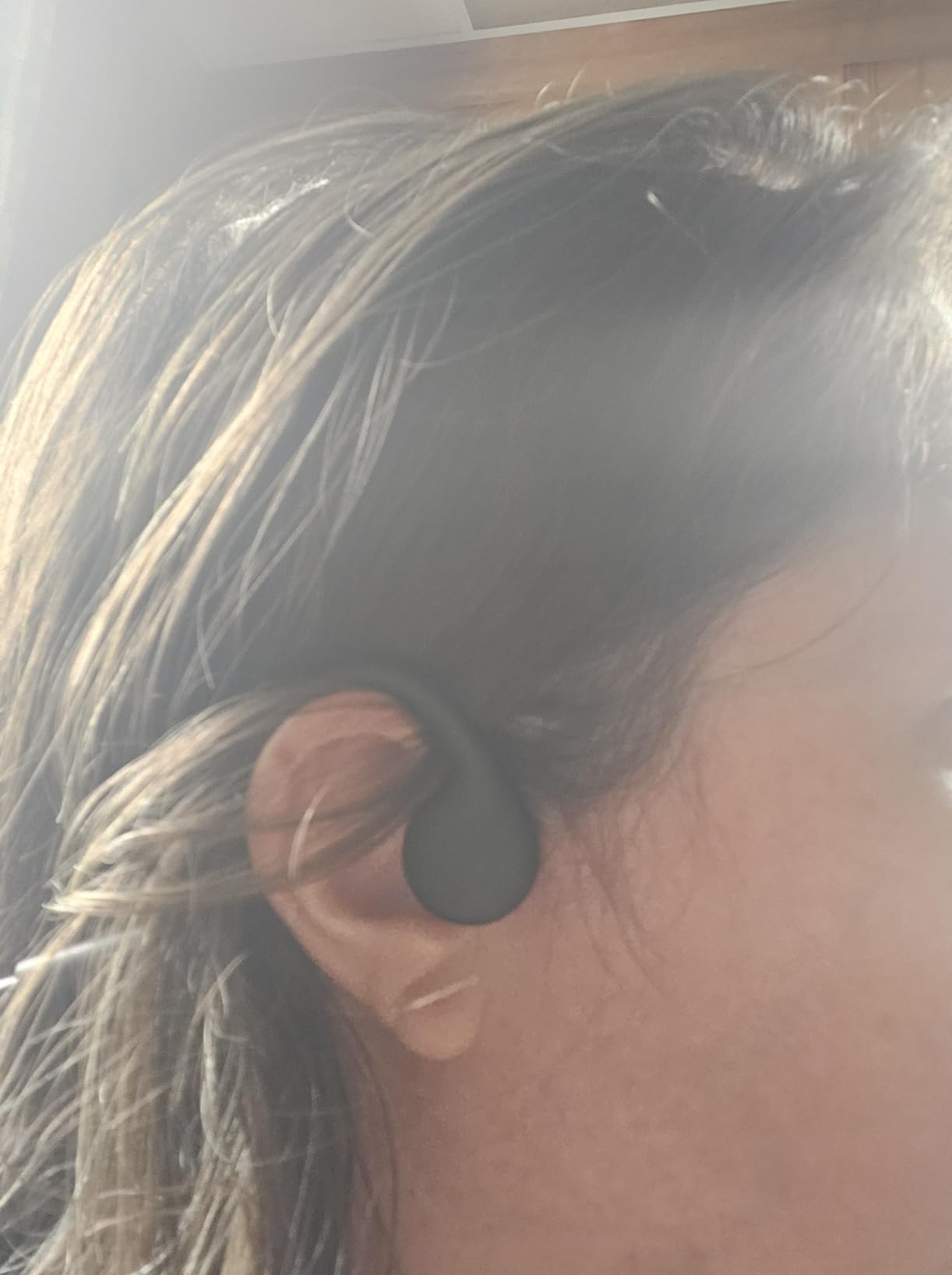 Bone Conduction Headphones,Bluetooth V6.0 Open Ear Headphones with Mic,Bone Conduction Earbuds 12Hrs Playtime,IPX5 Waterproof Sport Headphone for Running Customer Review Bone Conduction Headphones,Bluetooth V6.0 Open Ear Headphones with Mic,Bone Conduction Earbuds 12Hrs Playtime,IPX5 Waterproof Sport Headphone for Running - Customer Photo 2