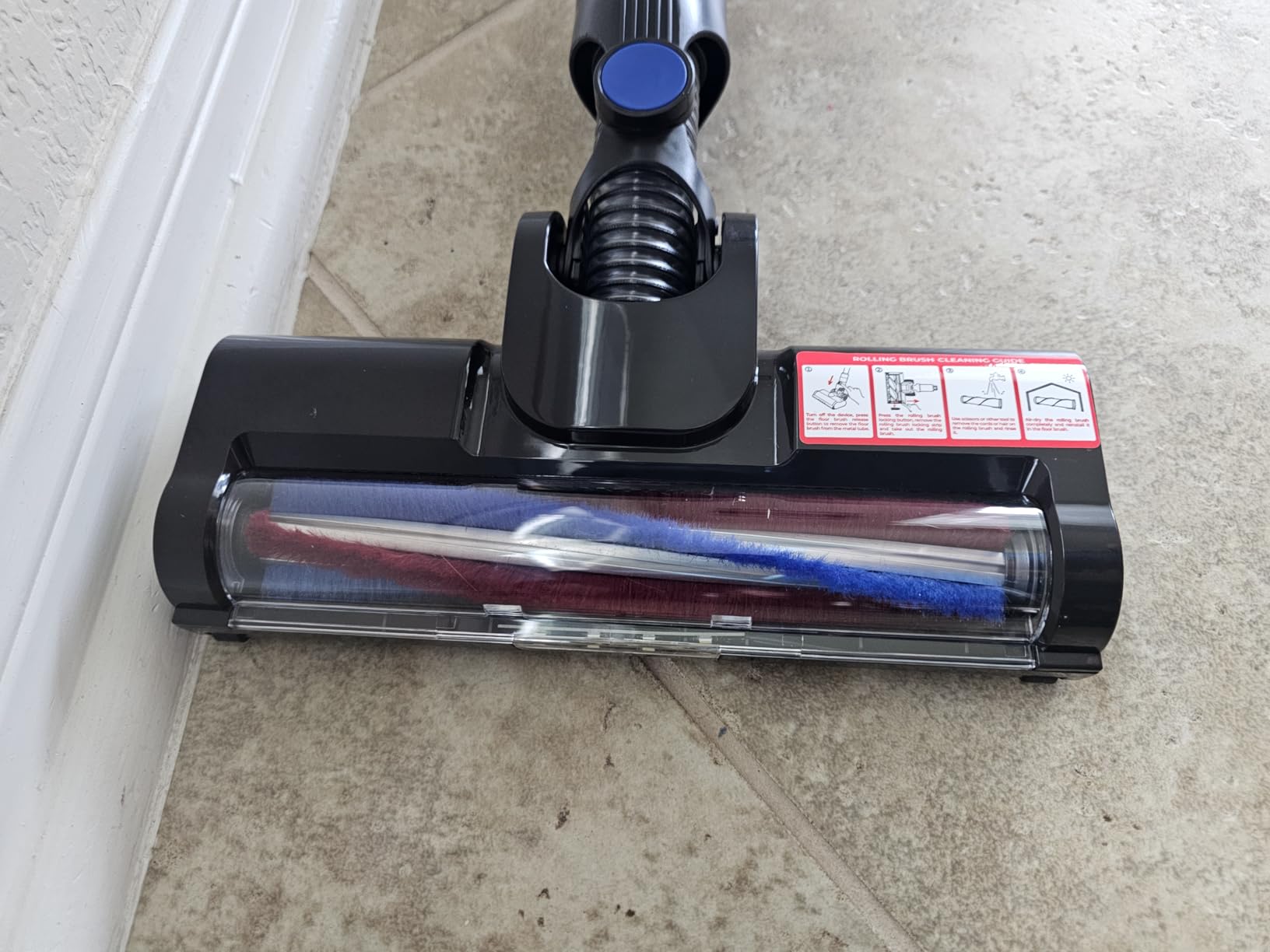 Cordless Vacuum Cleaner, Vacuum Cleaner for Home with 80000 RPM High-Speed Brushless Motor, Up to 40 Mins Runtime, 2 Adjustable Suction, Anti-Tangle, Lightweight Stick Vacuum for Hard Floor Customer Review Cordless Vacuum Cleaner, Vacuum Cleaner for Home with 80000 RPM High-Speed Brushless Motor, Up to 40 Mins Runtime, 2 Adjustable Suction, Anti-Tangle, Lightweight Stick Vacuum for Hard Floor - Customer Photo 1