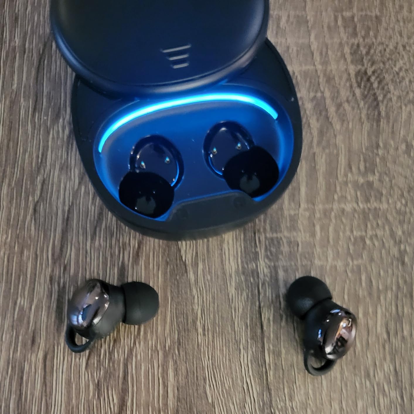 Sleep Earbuds for Side Sleepers, Wireless Noise Cancelling Sleep Headphones with Sleep Mode, LED Power Display, Comfort Fit for Sleeping, Working, Hiking (Mint Green) - Customer Photo 1
