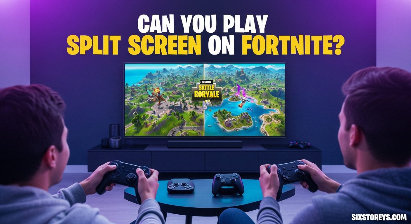 Can You Play Split Screen on Fortnite