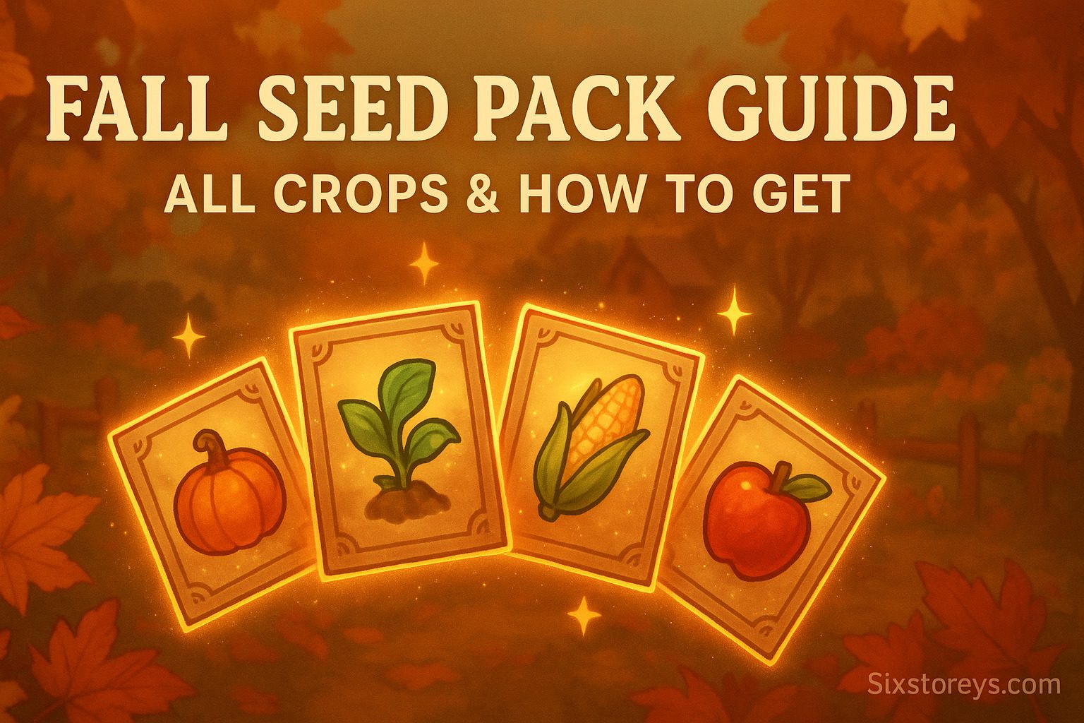 Fall Seed Pack Grow a Garden