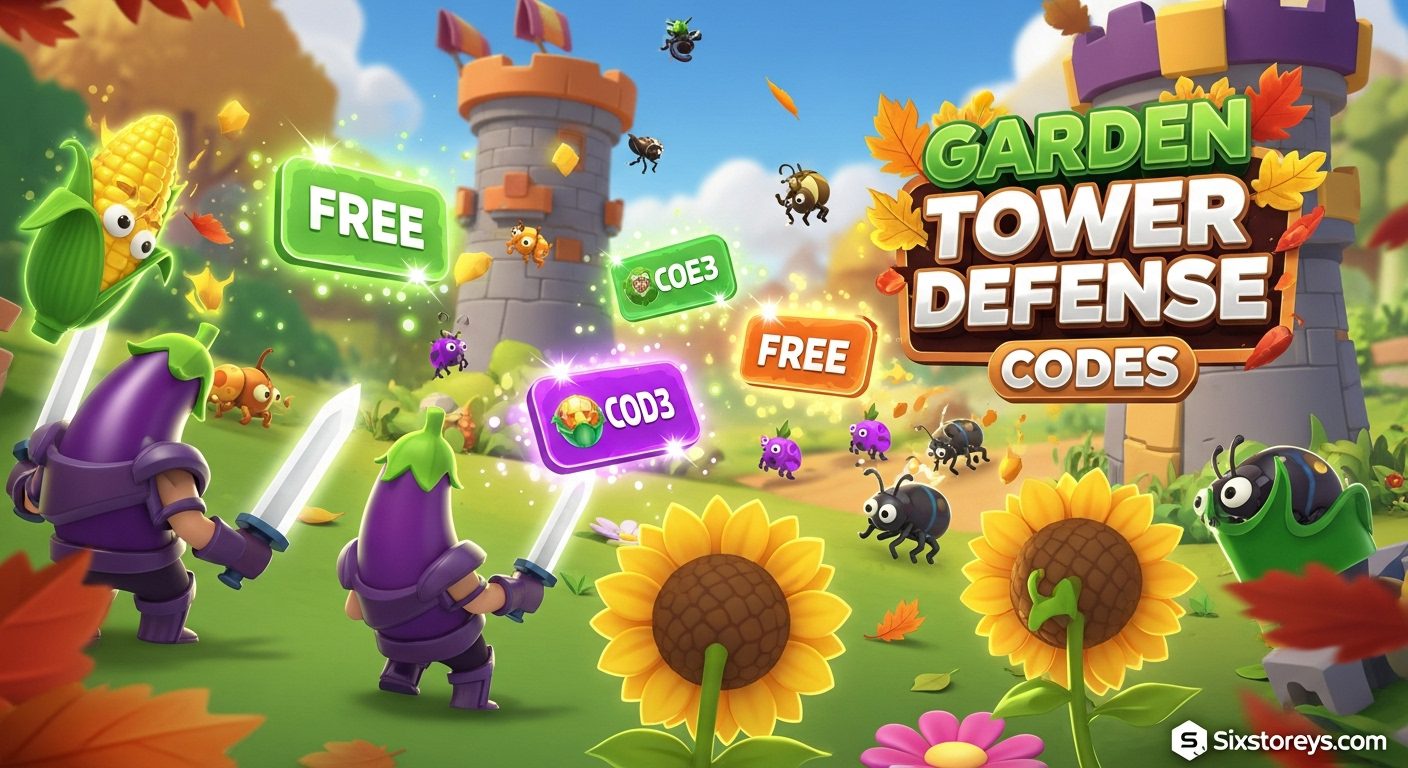 Garden Tower Defense Codes