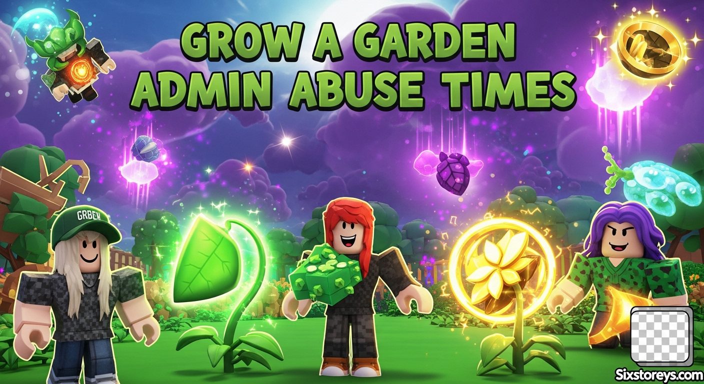 Grow a Garden Admin Abuse Times