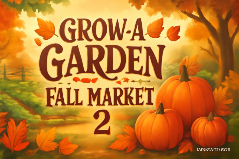 Grow a Garden Fall Market 2