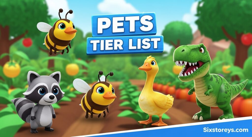 Grow a Garden Pets Tier List