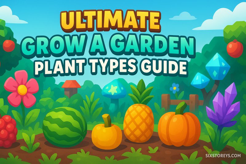 Grow a Garden Plant Types