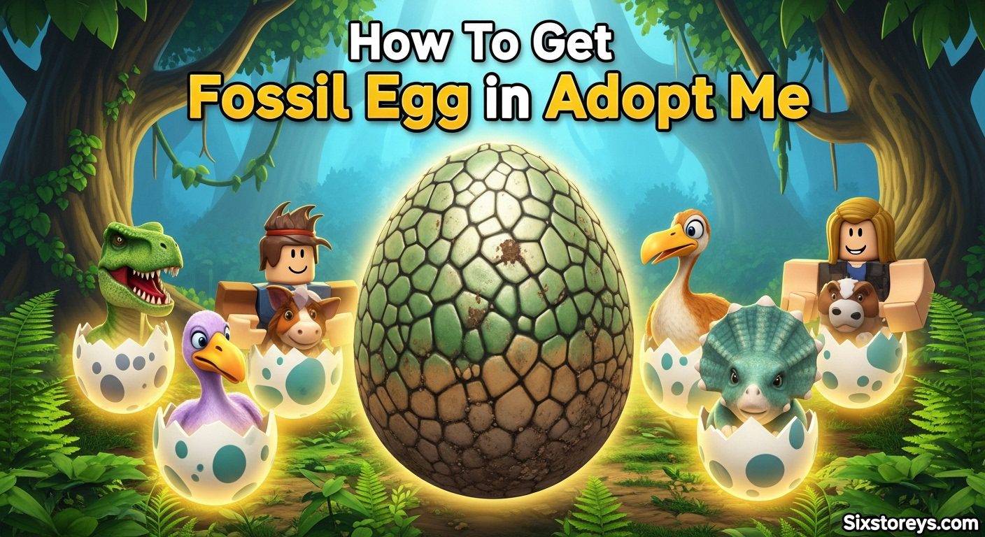 How To Get Fossil Egg in Adopt Me