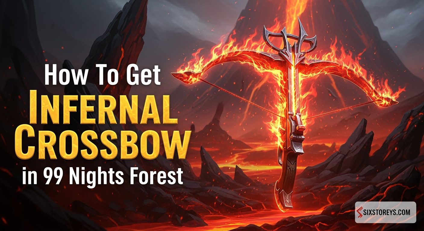 How To Get Infernal Crossbow in 99 Nights Forest