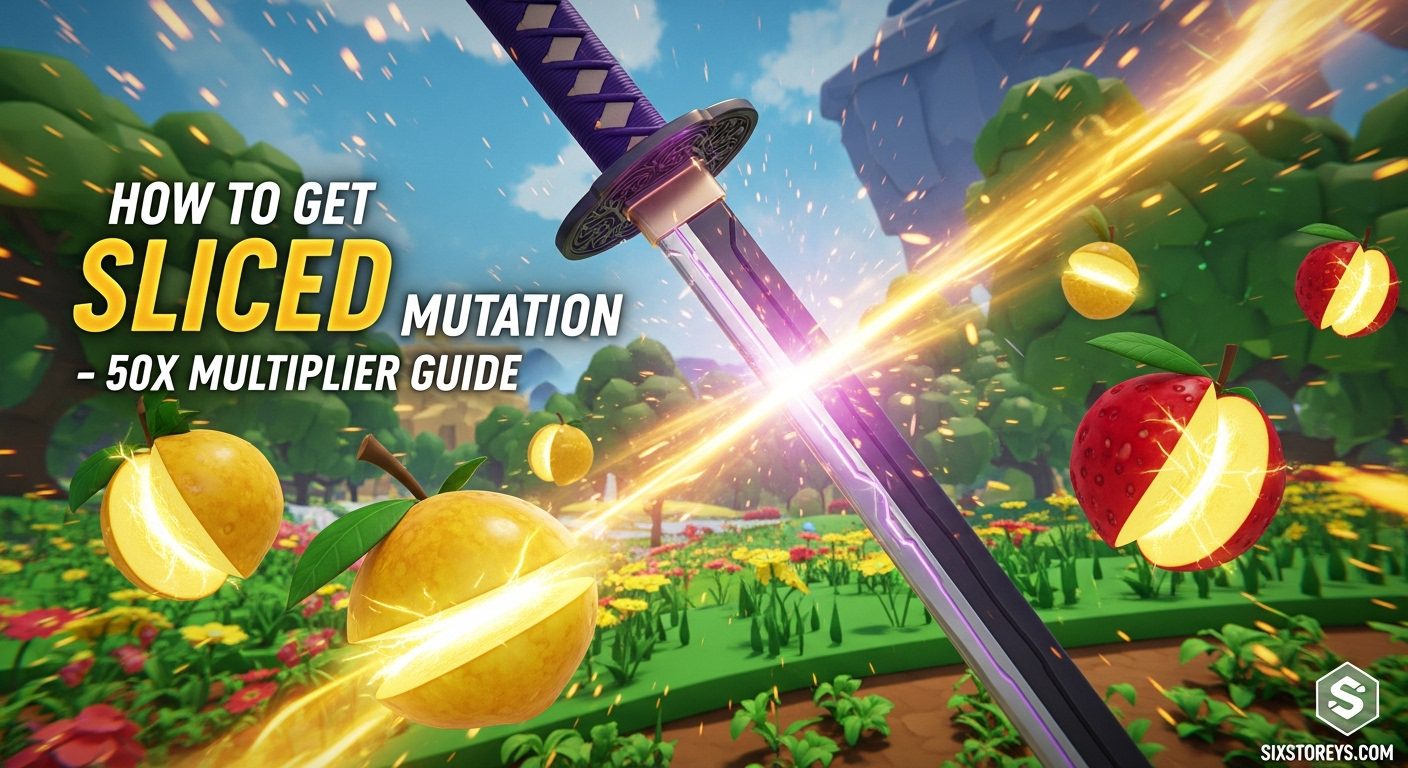 How To Get Sliced Mutation in Grow a Garden