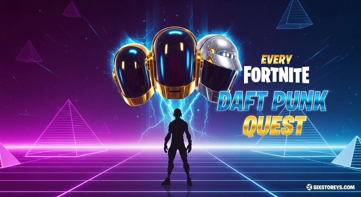 How to Complete Every Fortnite Daft Punk Quest