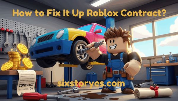 How to Fix It Up Roblox Contract