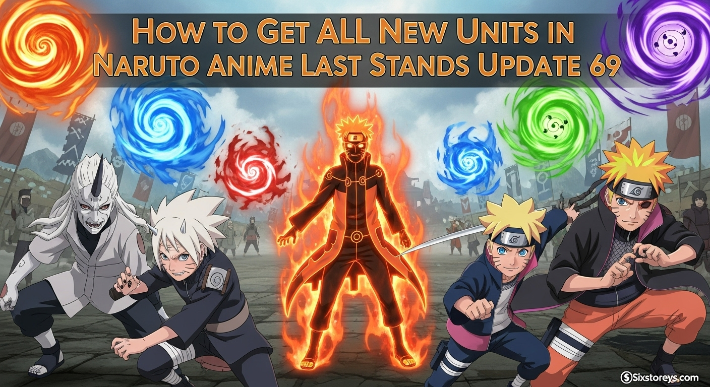 How to Get ALL New Units in Naruto Anime Last Stands Update 69