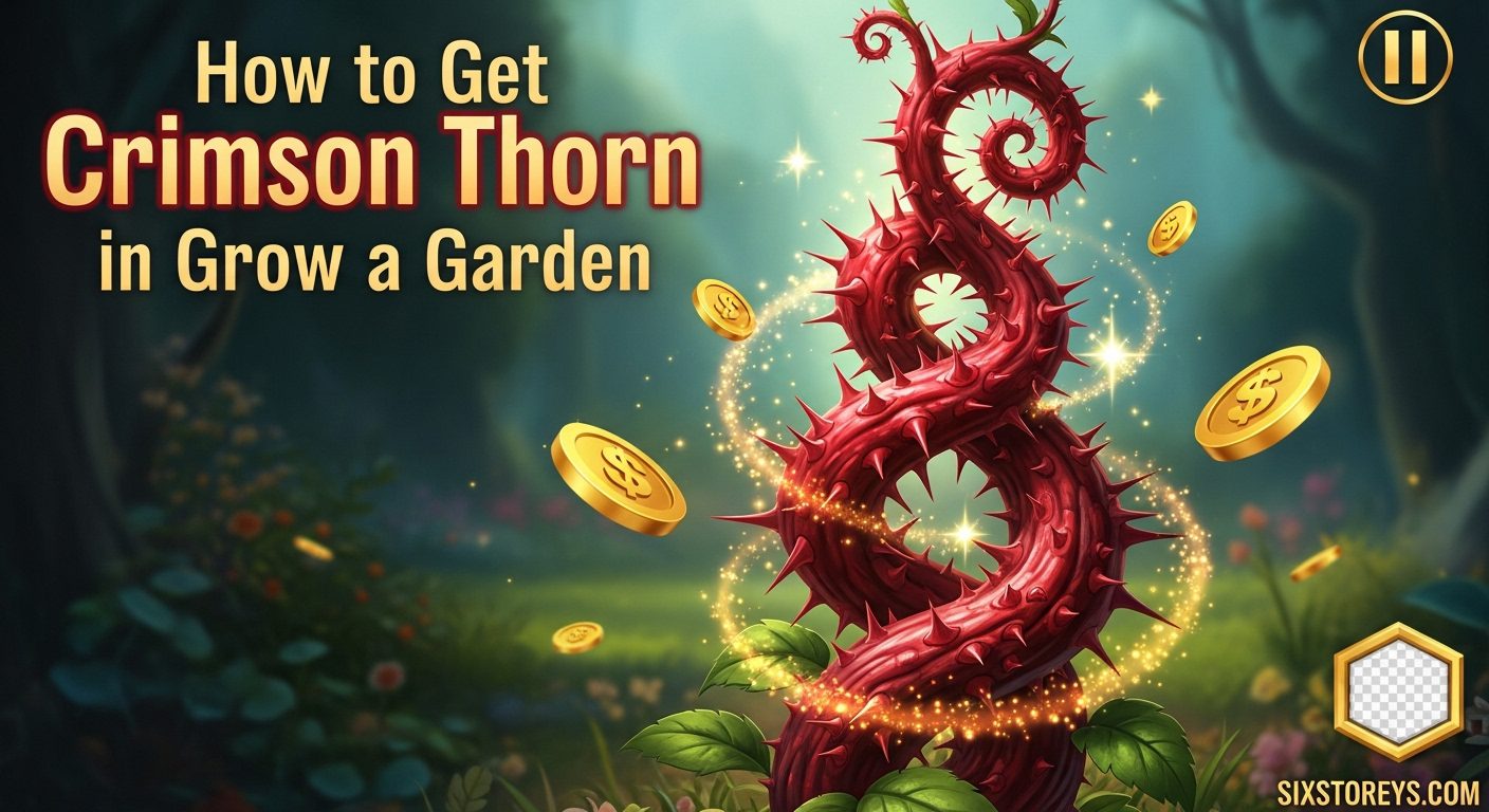 How to Get Crimson Thorn in Grow a Garden