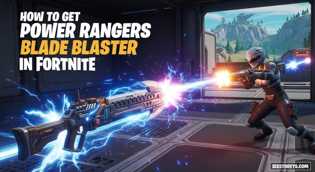 How to Get Power Rangers Blade Blaster in Fortnite