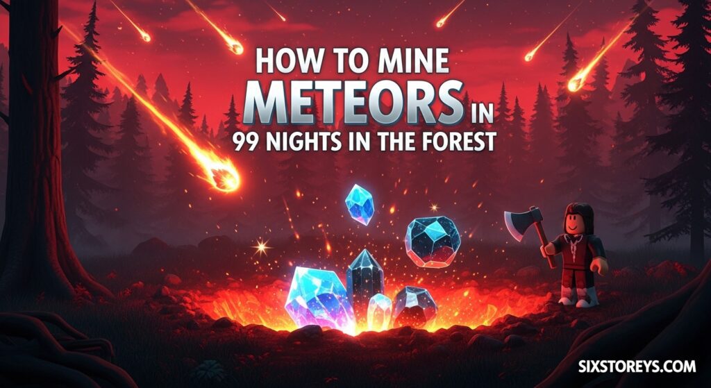 How to Mine Meteors in 99 Nights Forest