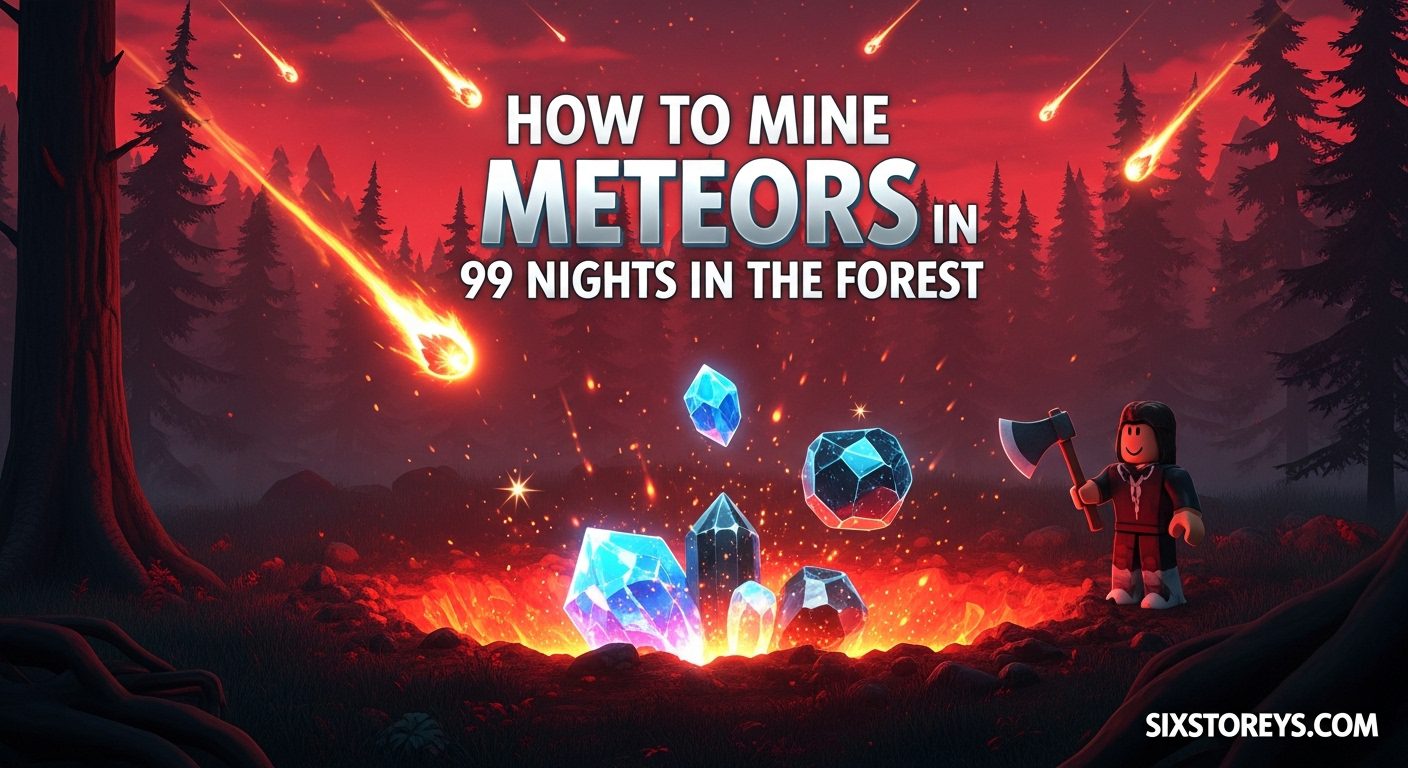 How to Mine Meteors in 99 Nights Forest