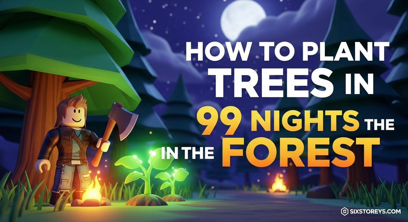 How to Plant Trees in Roblox 99 Nights