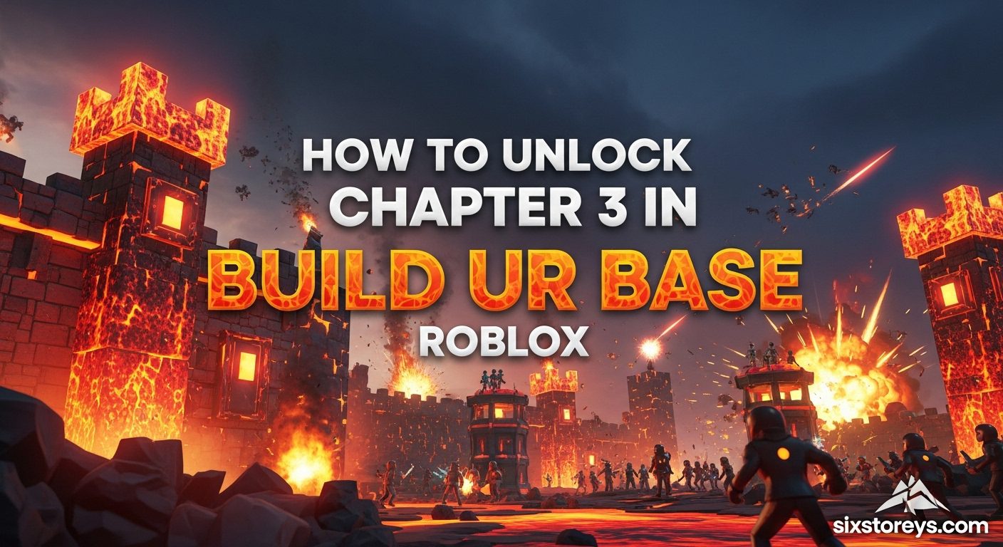 How to Unlock Chapter 3 Build Ur Base Roblox