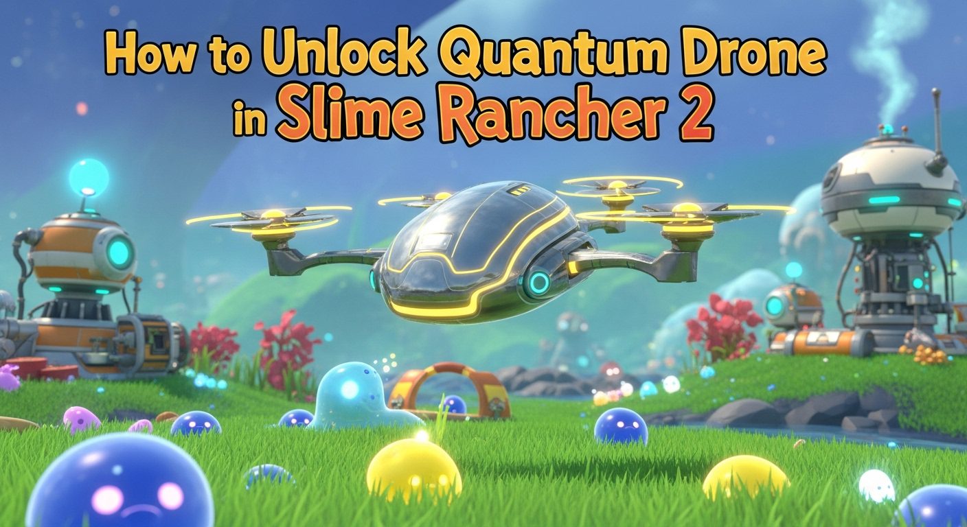 How to Unlock Quantum Drone in Slime Rancher 2