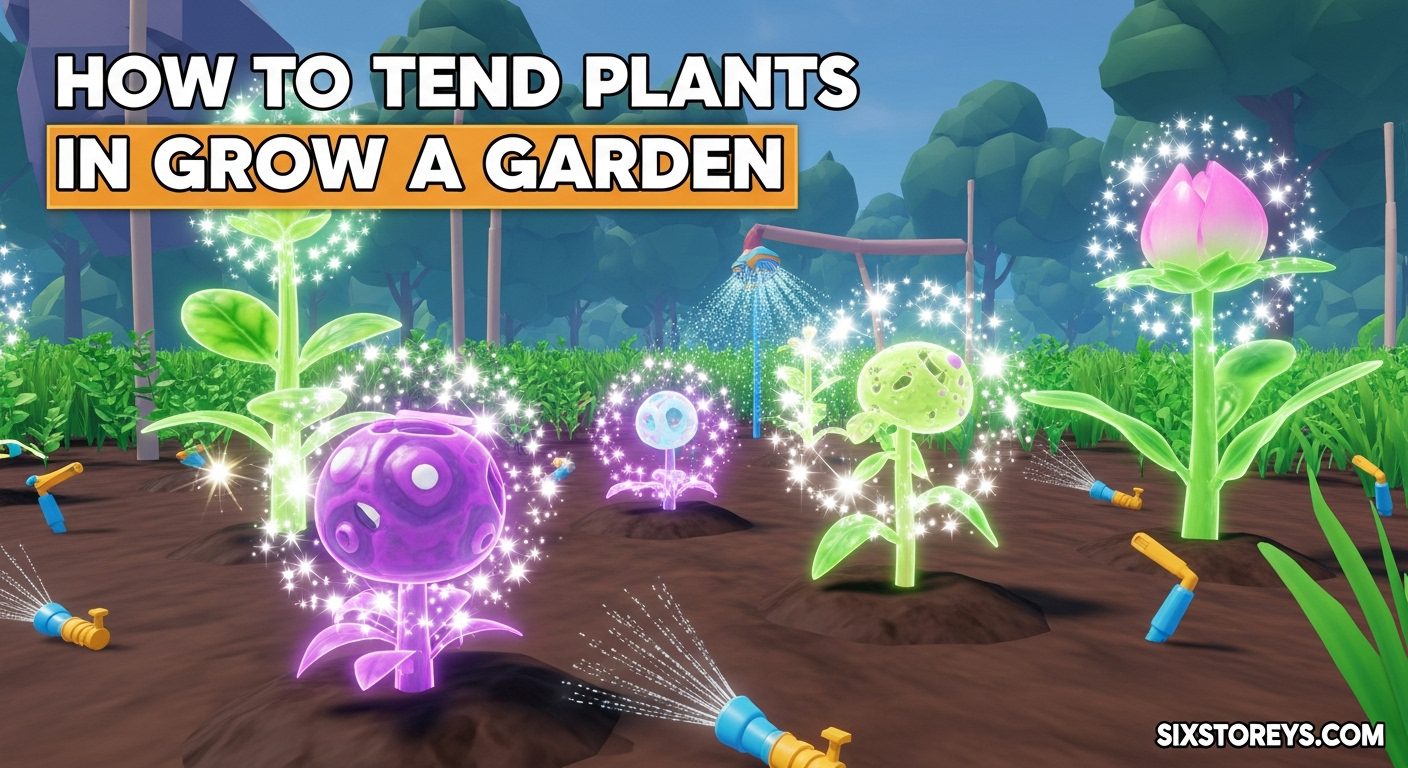 Master Plant Tending in Grow a Garden