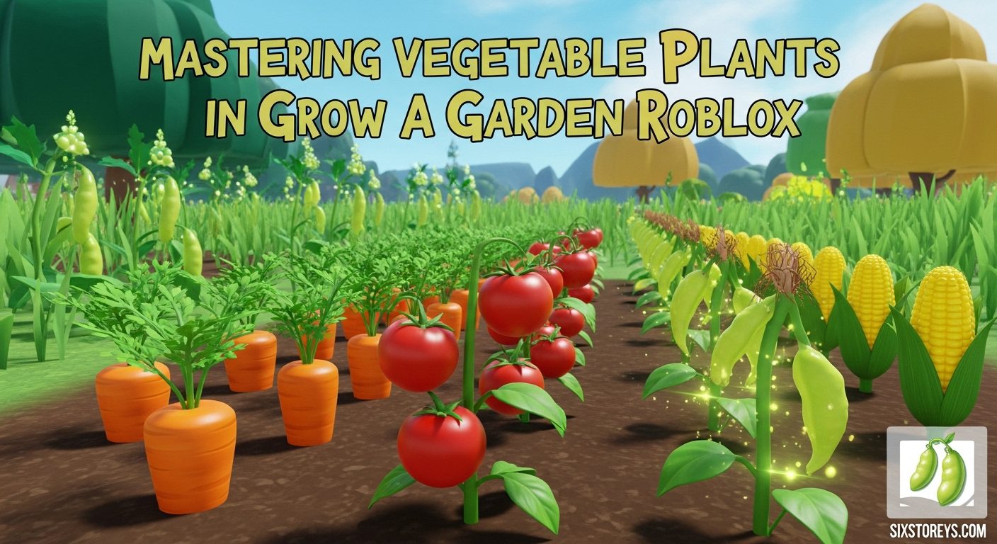 Master Vegetable Plants in Grow A Garden Roblox