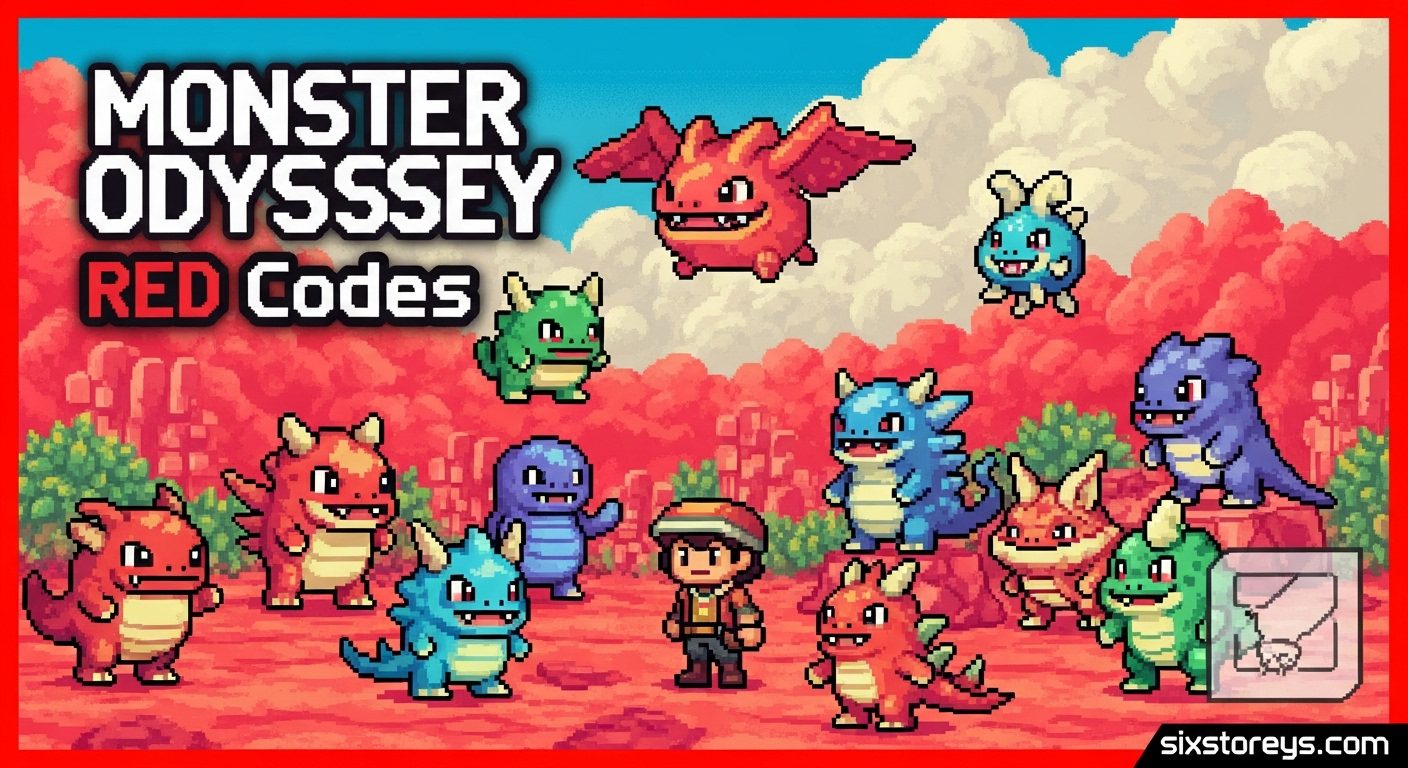Monster Odyssey RED Codes
