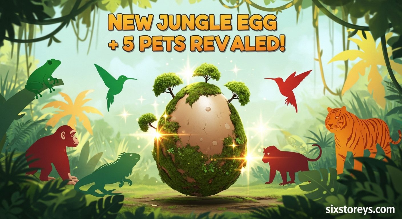 NEW Jungle Egg Pets Grow A Garden
