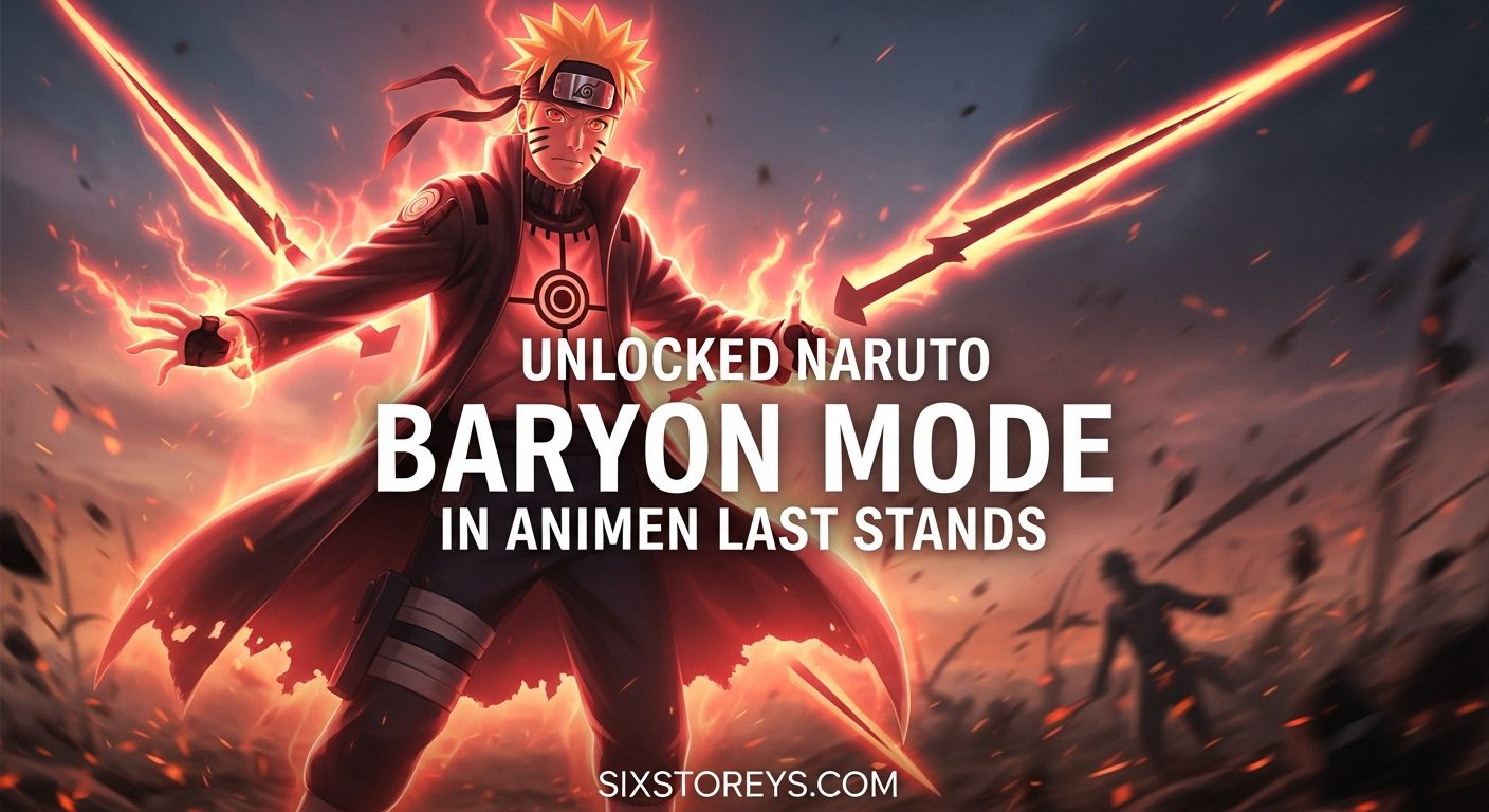 Naruto Baryon Mode in Anime Last Stands