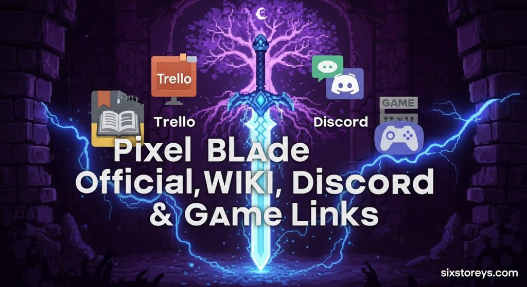 Pixel Blade Wiki, Trello & Discord Links