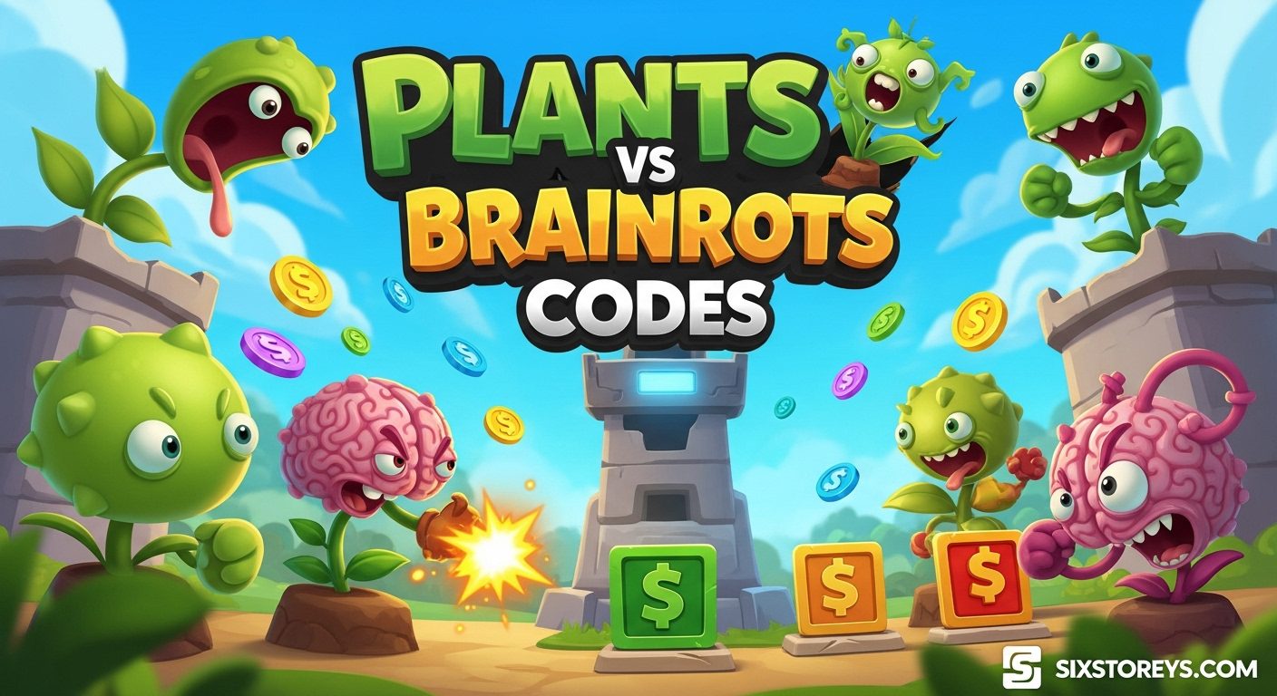 Plants Vs Brainrots Codes