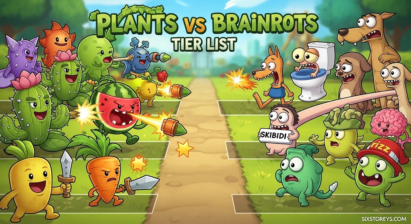 Plants vs Brainrots Tier List