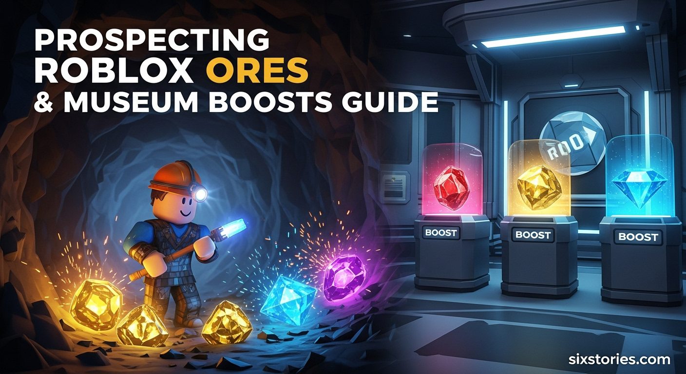 Prospecting Roblox Ores & Museum Boosts Guide