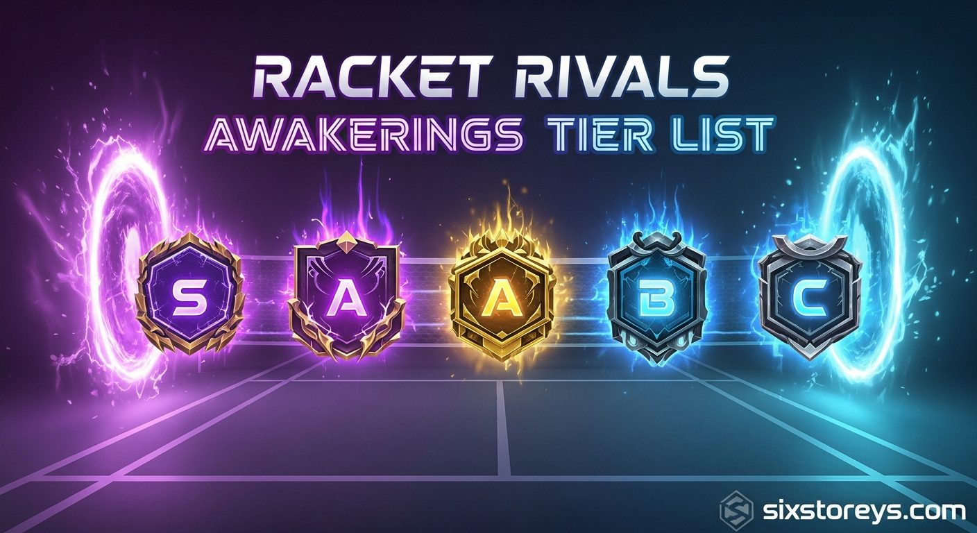 Racket Rivals Awakenings Tier List