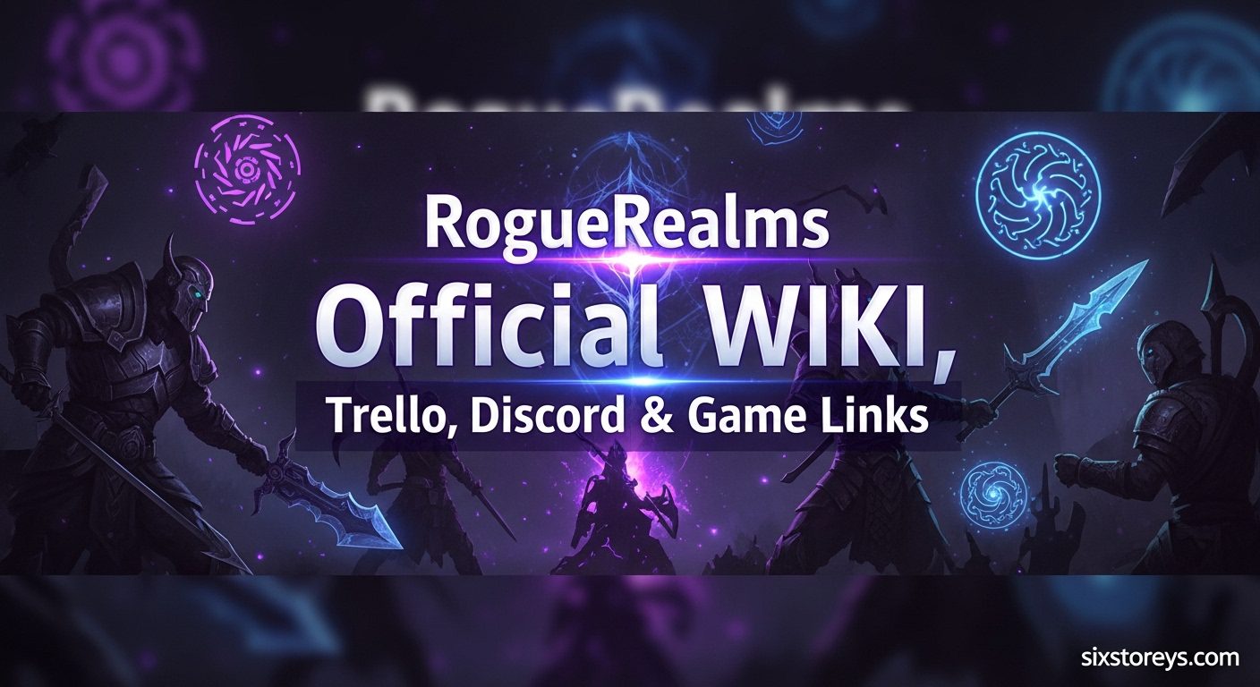 RogueRealms Official WIKI, Trello, Discord & Game Links